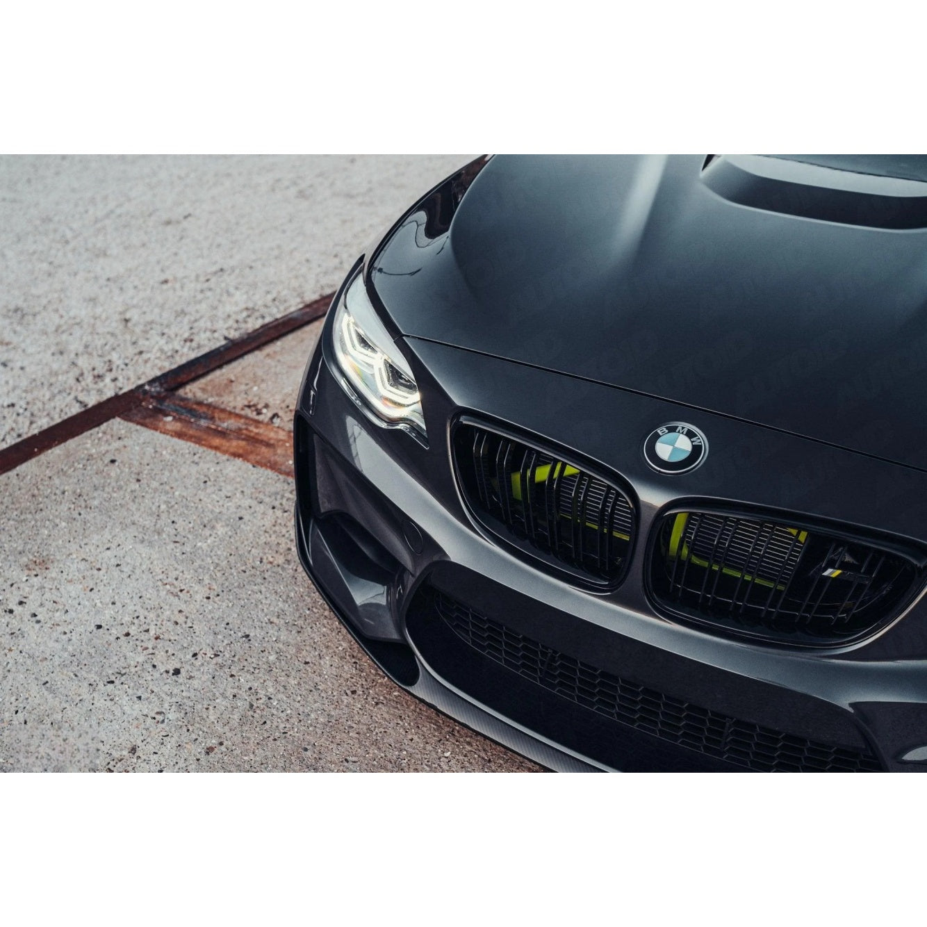 Yahua BMW M2 OG F87 Pre-Preg Carbon Fibre Front Splitter (2015-2018)