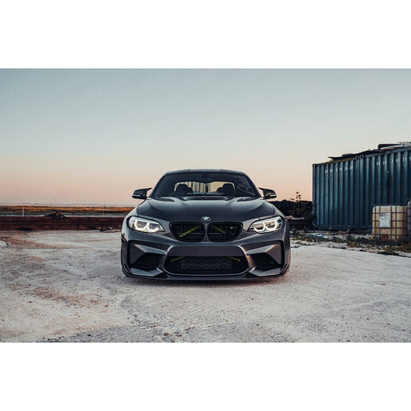 Yahua BMW M2 OG F87 Pre-Preg Carbon Fibre Front Splitter (2015-2018)