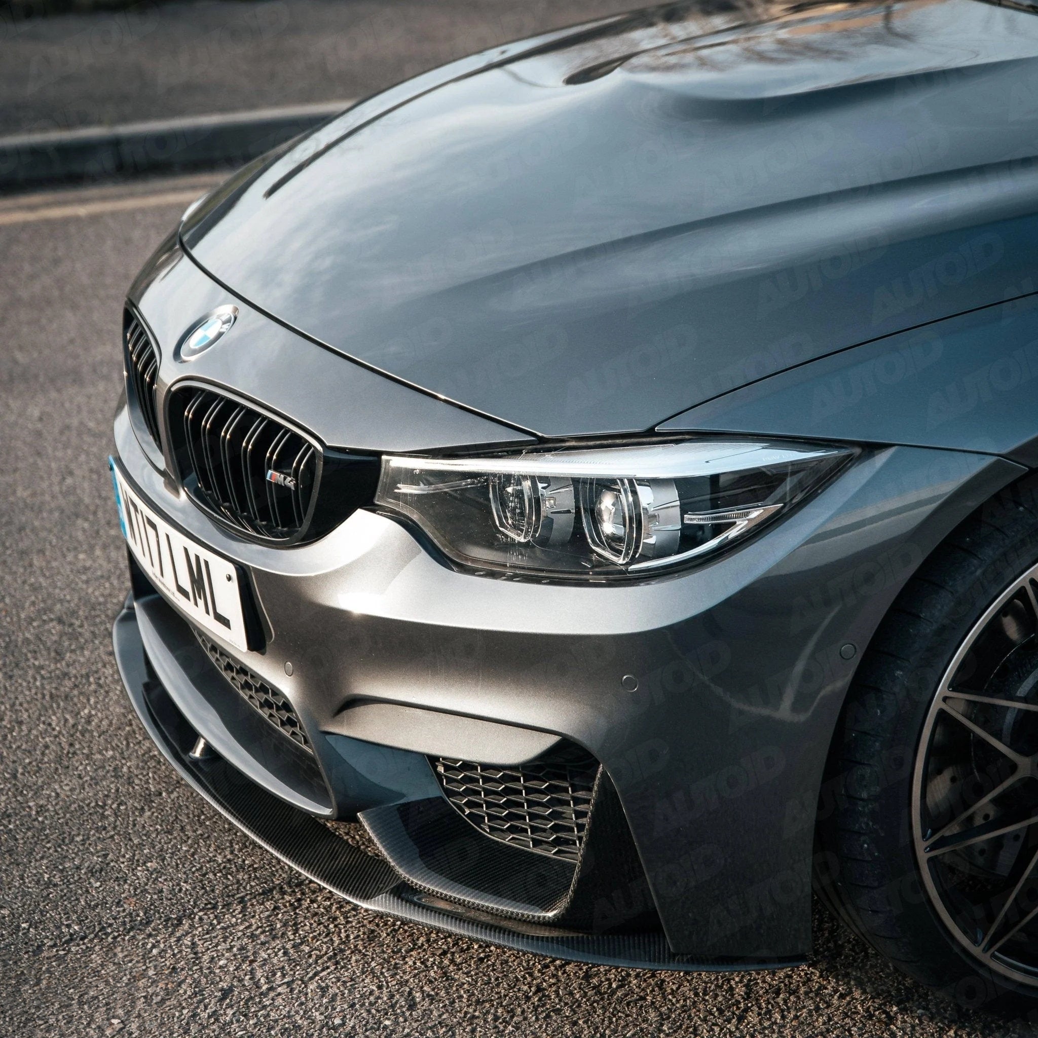 BMW M3 F80 & M4 F82 Pre-Preg Carbon Fibre Front Bumper Inserts  (2014-2020)