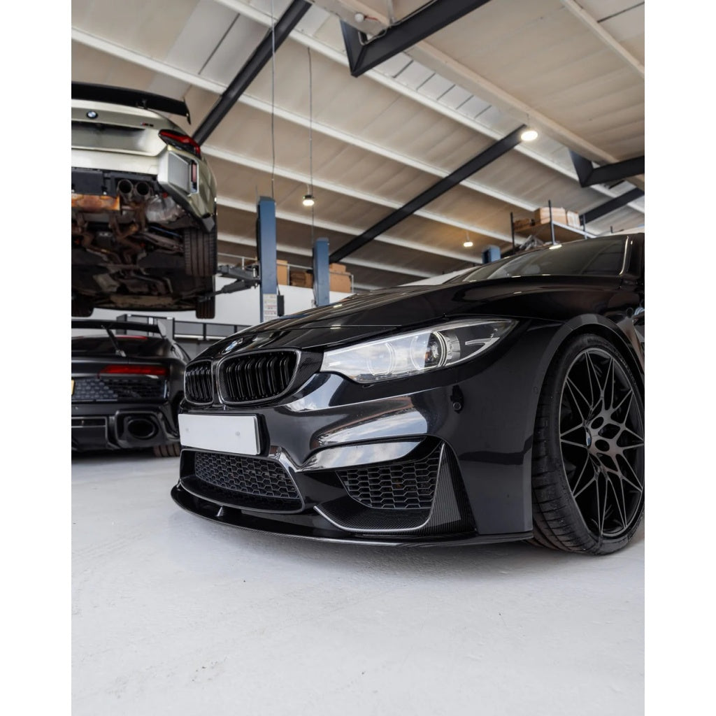 Yahua BMW M3 F80 & M4 F82 Pre-Preg Carbon Fibre Front Splitter (2014-2020)