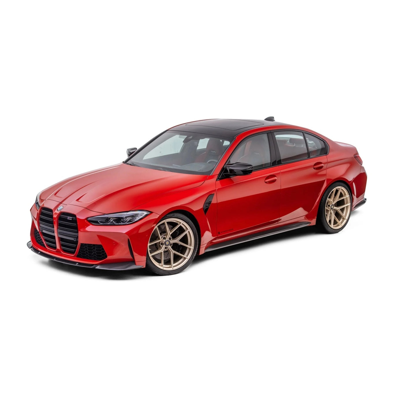 Yahua BMW M3 G80 G81 Carbon Fibre Side Skirts (2021+)
