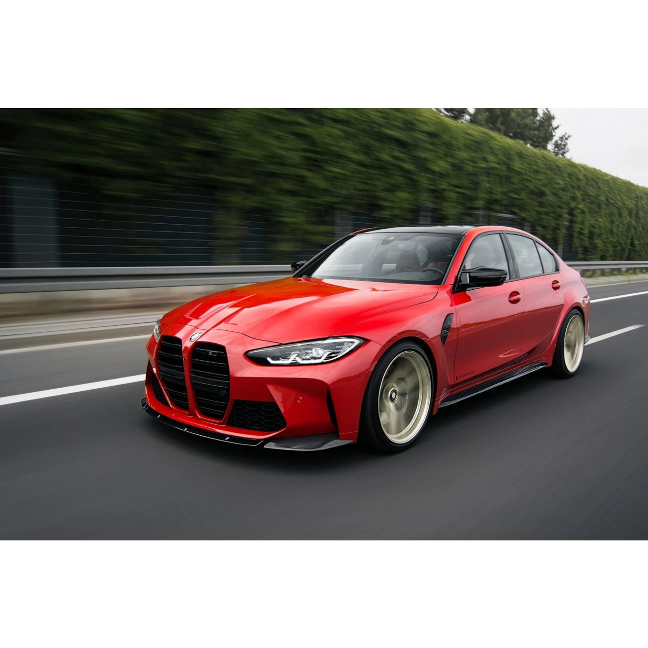 Yahua BMW M3 G80 G81 Carbon Fibre Side Skirts (2021+)