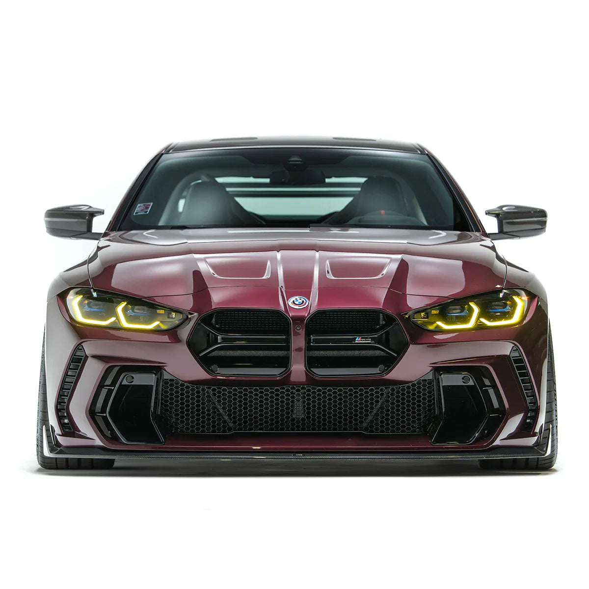 Yahua BMW M3 G80 G81 & M4 G82 G83 Carbon Fibre Splitter for V2 Bumper (2021+)