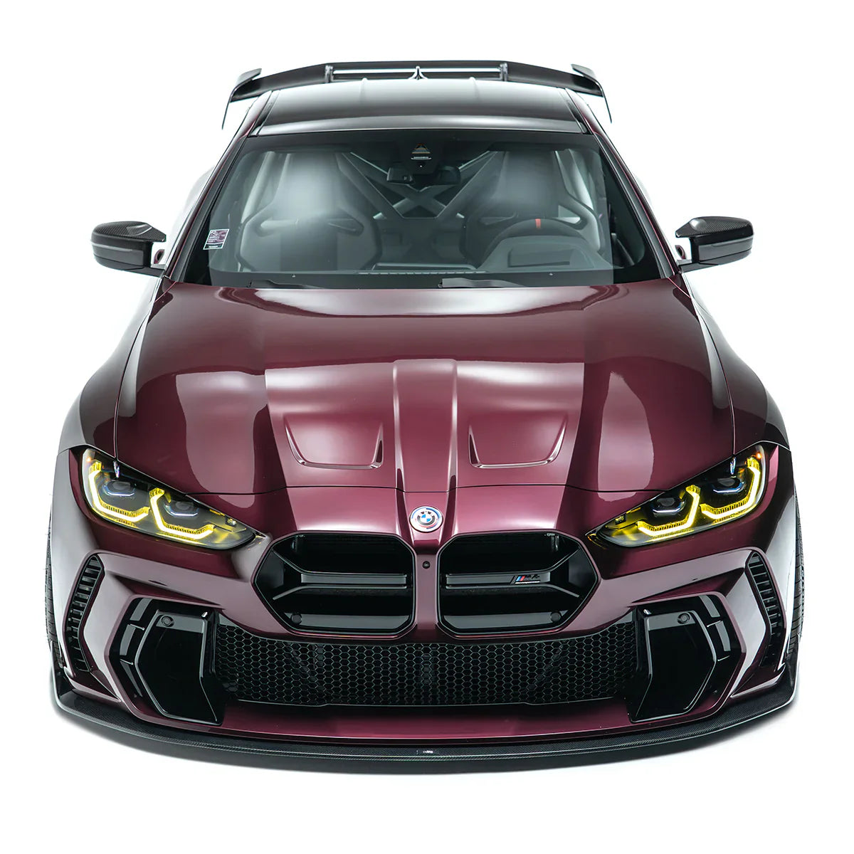 Yahua BMW M3 G80 G81 & M4 G82 G83 Carbon Fibre Splitter for V2 Bumper (2021+)