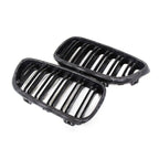 Carbon Fibre Double Slat Kidney Grilles for BMW 2 Series & M2 (2014-2020, F22 F87)