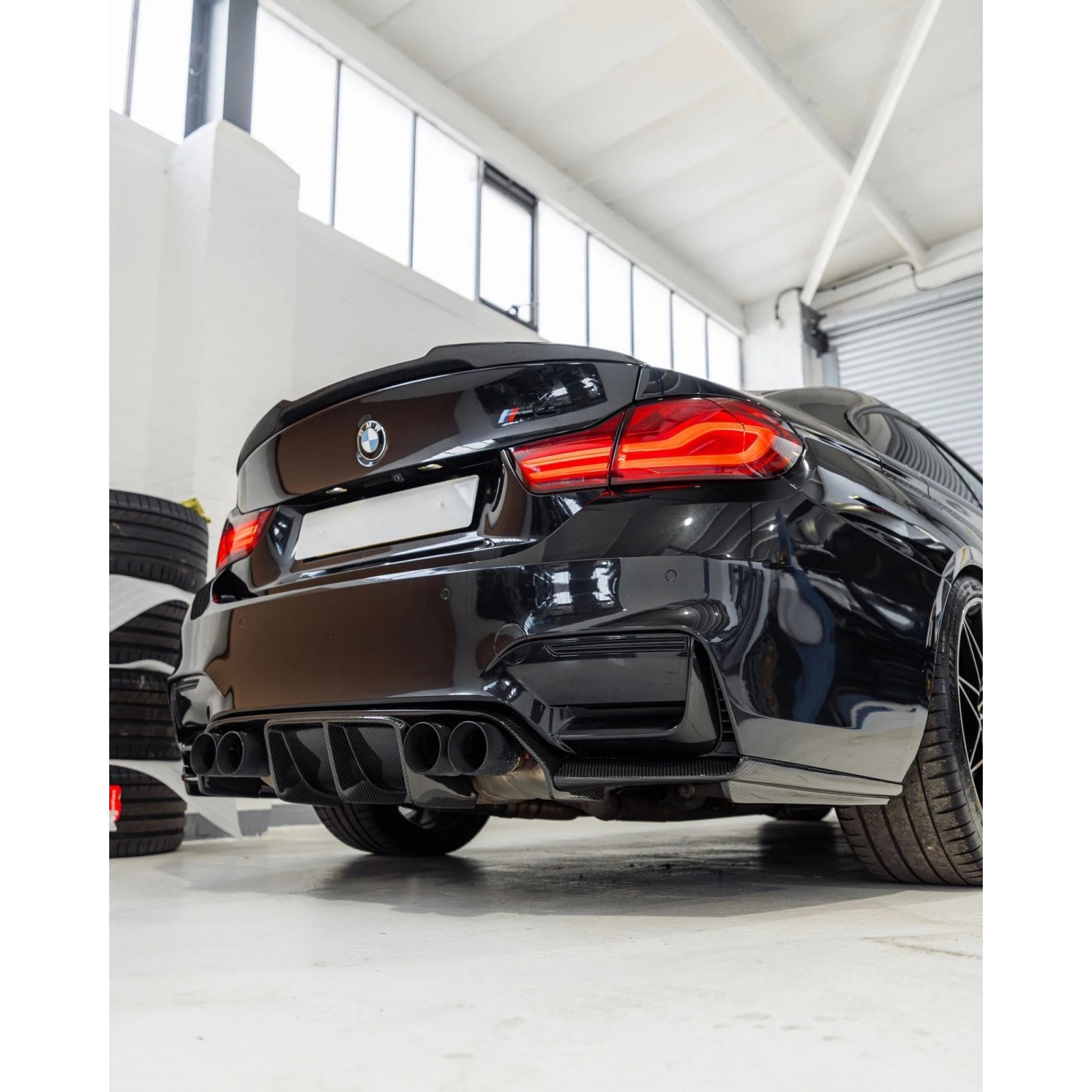 Carbon Fibre Rear Spoiler for M4 Coupe (2014-2020, F82)
