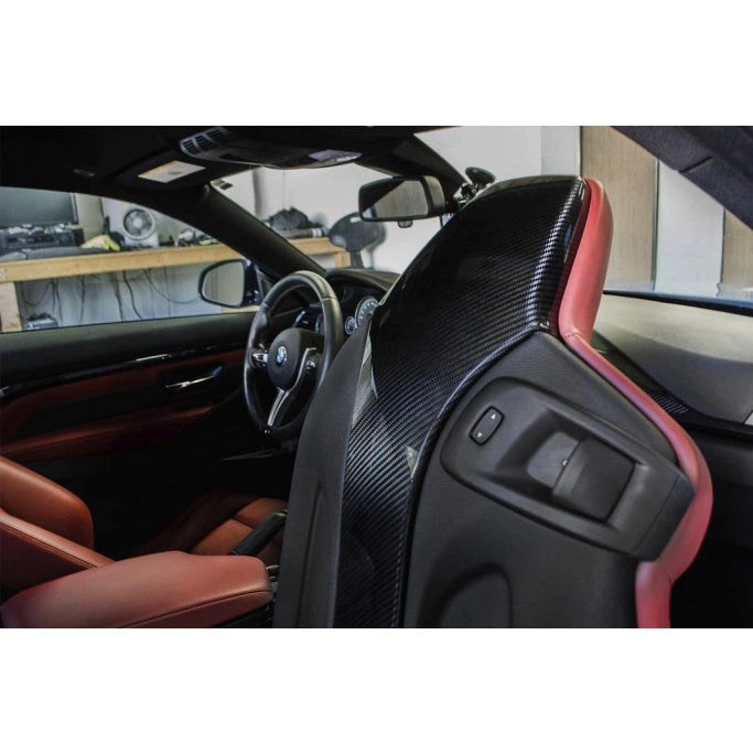 Yahua Carbon Fibre Seat Backs for BMW M2, M3 & M4 (2015-2020, F80 F82 F83)