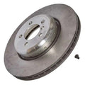 BMW 2 PIECE FRONT BRAKE DISCS (PAIR) - F3X - 370MM - MSPORT BRAKES (BLUE CALIPERS)