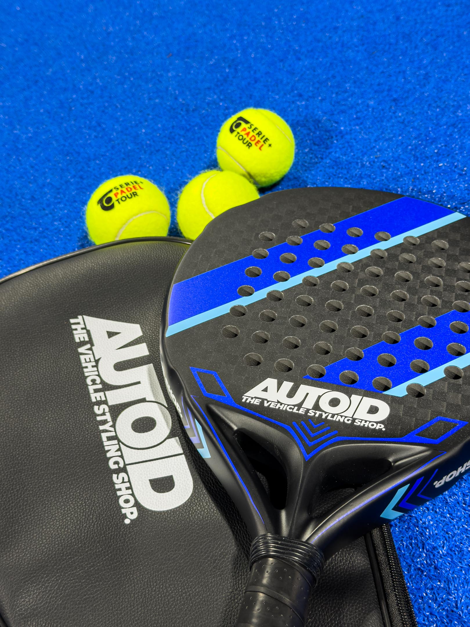 AUTOID Carbon Fibre Padel Racket