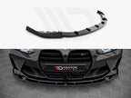 Yahua Gloss Black Front Splitter V.3 BMW M4 G82 / M3 G80 (2021-)