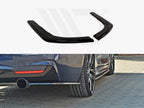 Yahua Gloss Black Rear Side Splitters BMW 4 F32 M-Sport (2013-2016)