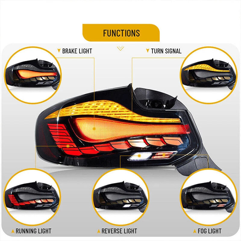 Yahua OLED Tail Lights For BMW M2 F87 2016-2021 | Yahua Performance | E-mark Certified