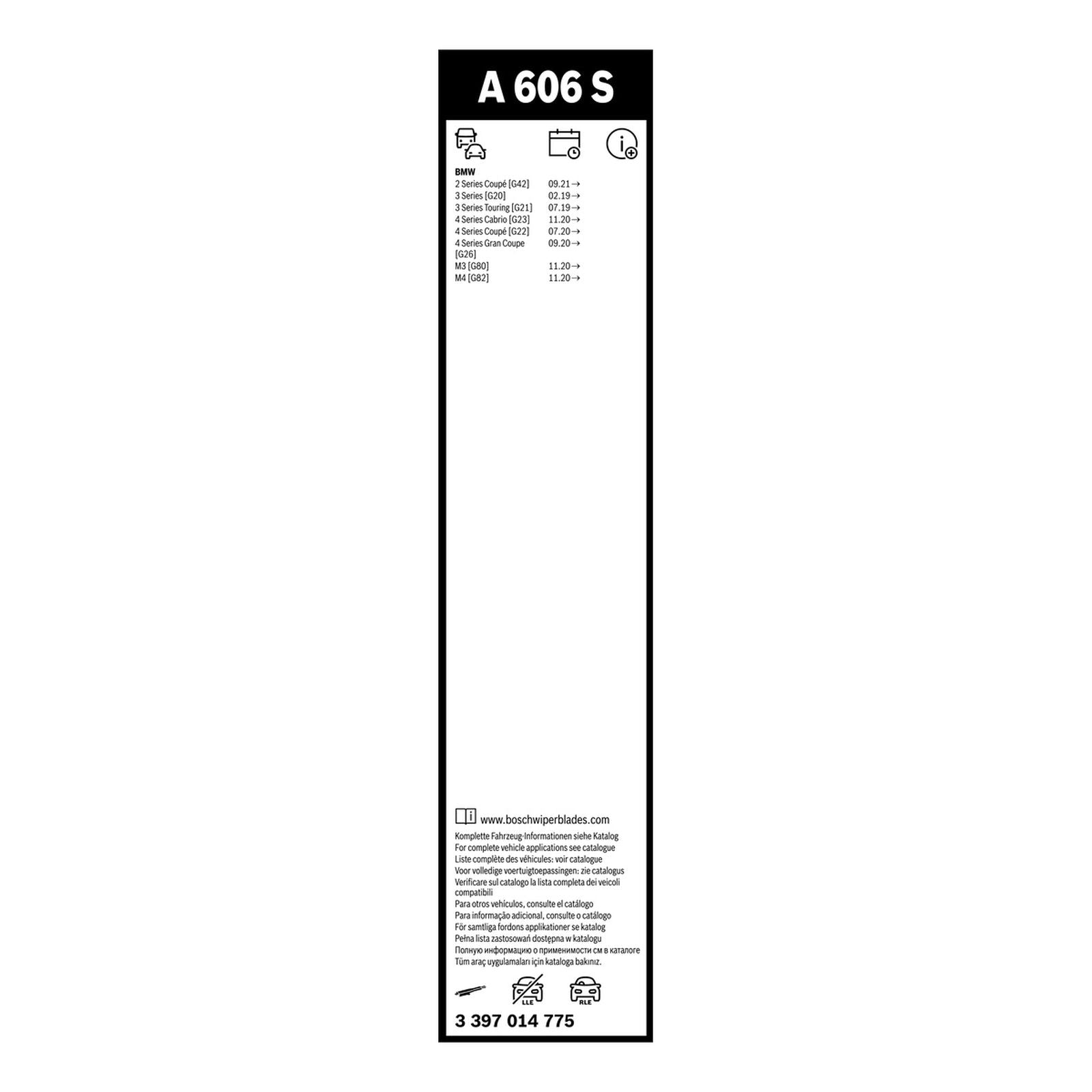 Bosch Wiper Blade For BMW M3 G80 2021+ | Bootmod3 | OE Certified