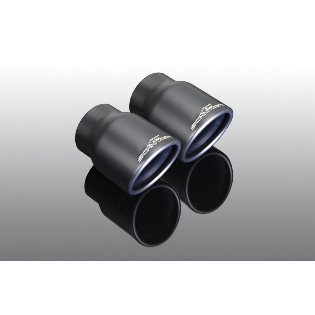 Yahua Performance 90mm Sport ceramic black tailpipe set for BMW M5 (F90)