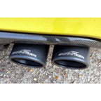 Yahua Performance 90mm Sport ceramic black tailpipe set for BMW M5 (F90)
