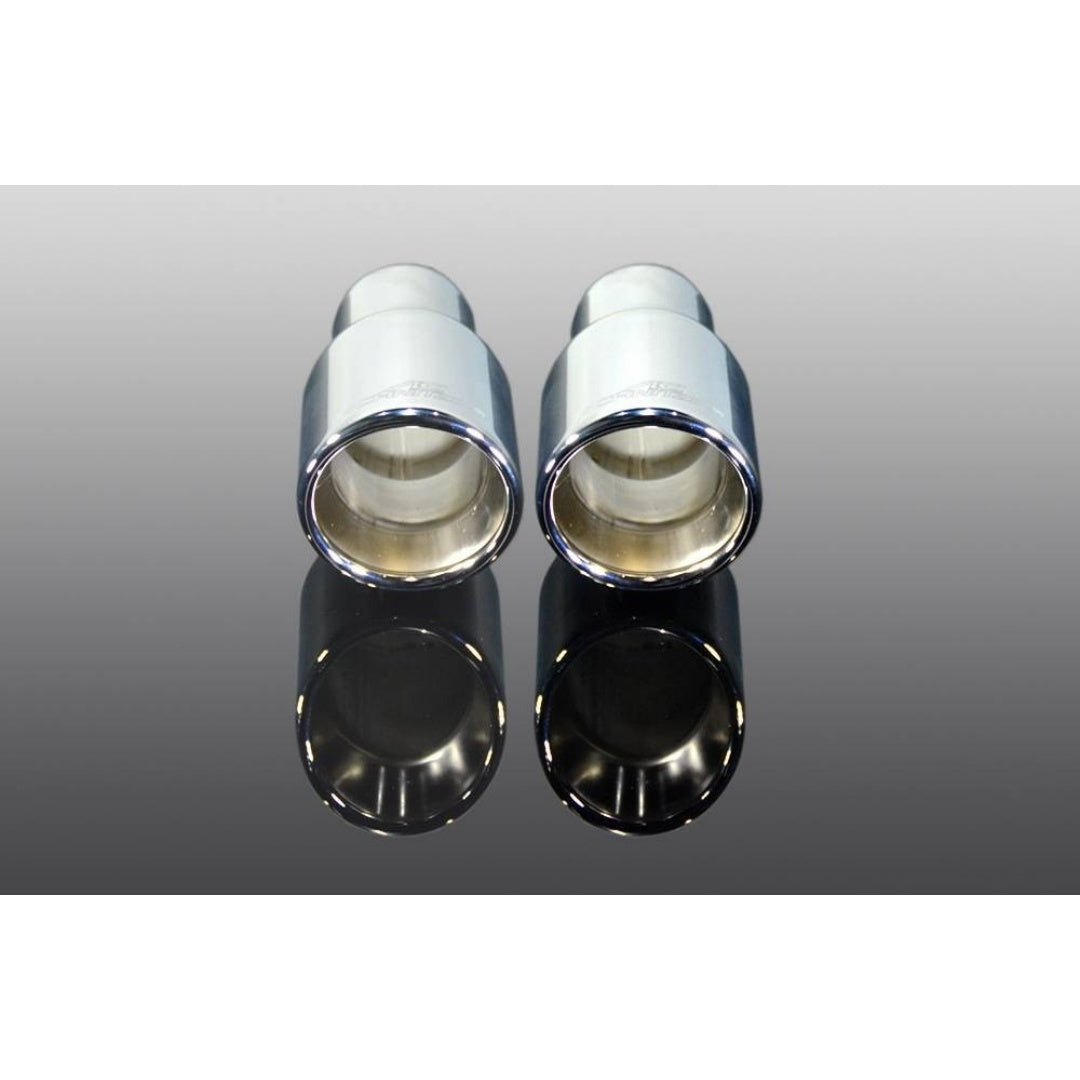 Yahua Performance 90mm Sport chrome tailpipe set for BMW M5 (F90)