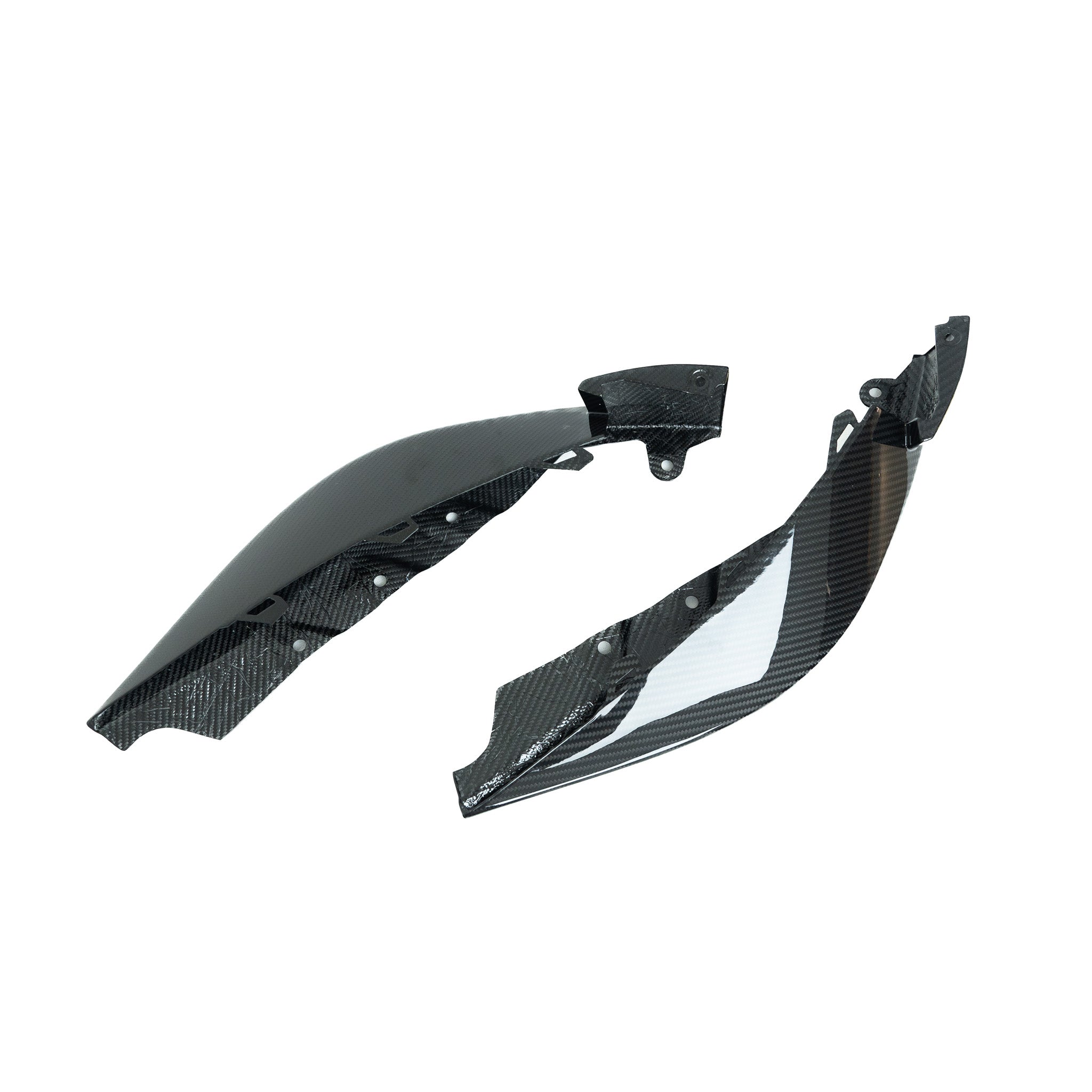 Yahua BMW M3 G80 & M4 G82 Carbon Fibre Front Bumper Corner Inserts (2021+)