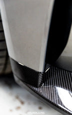 Yahua BMW M3 G80 & M4 G82 Carbon Fibre Front Bumper Corner Inserts (2021+)