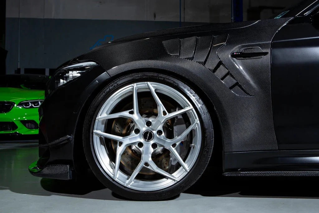 Yahua Carbon Fibre Front Fenders for BMW M2 & M2 Competition (2015-2021, F87)