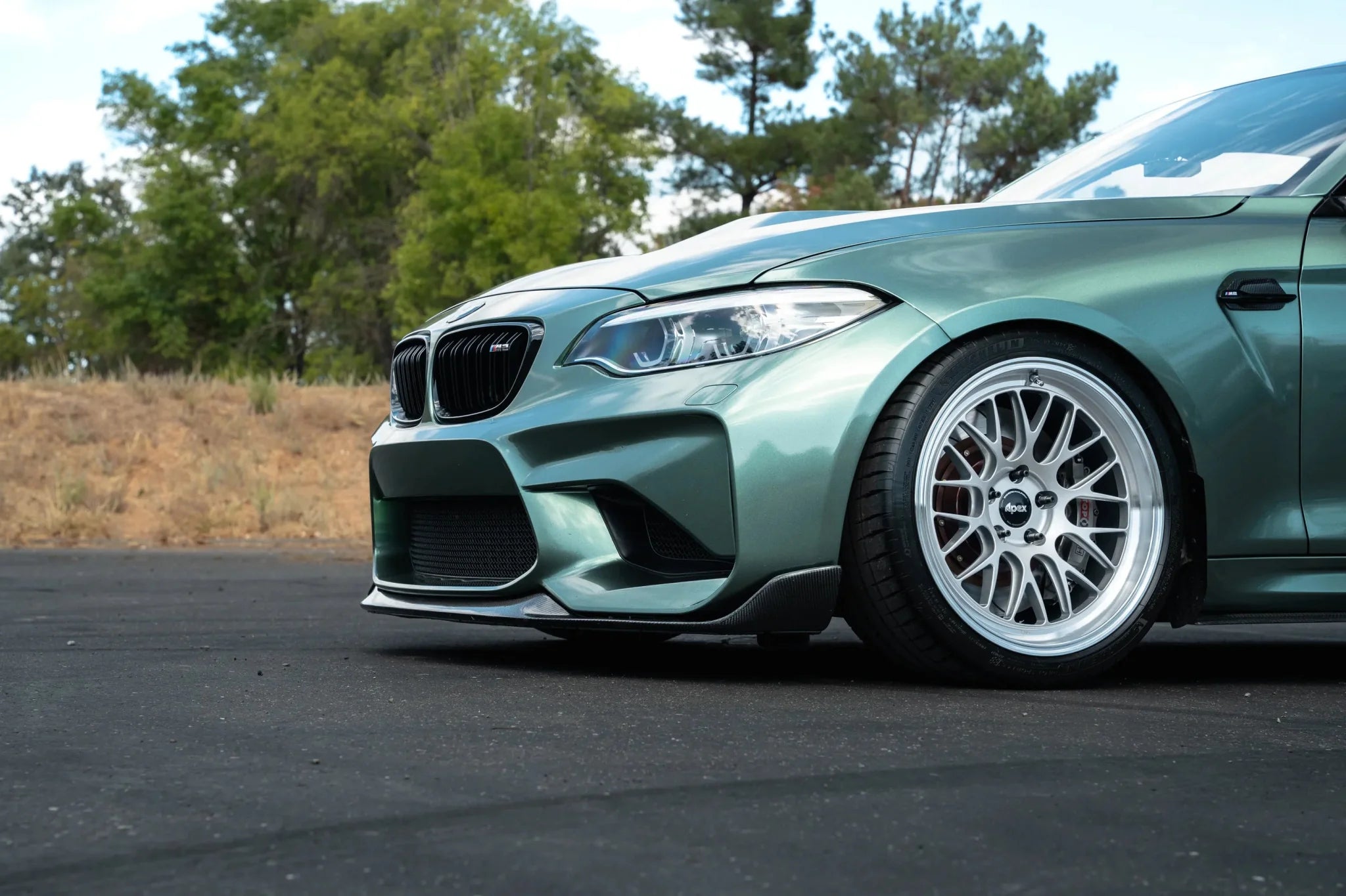 Apex ML-10RT Forged Touring Line Silver Wheel with Machined Lip