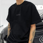 AUTOID Heavy Logo Tee - Black Out