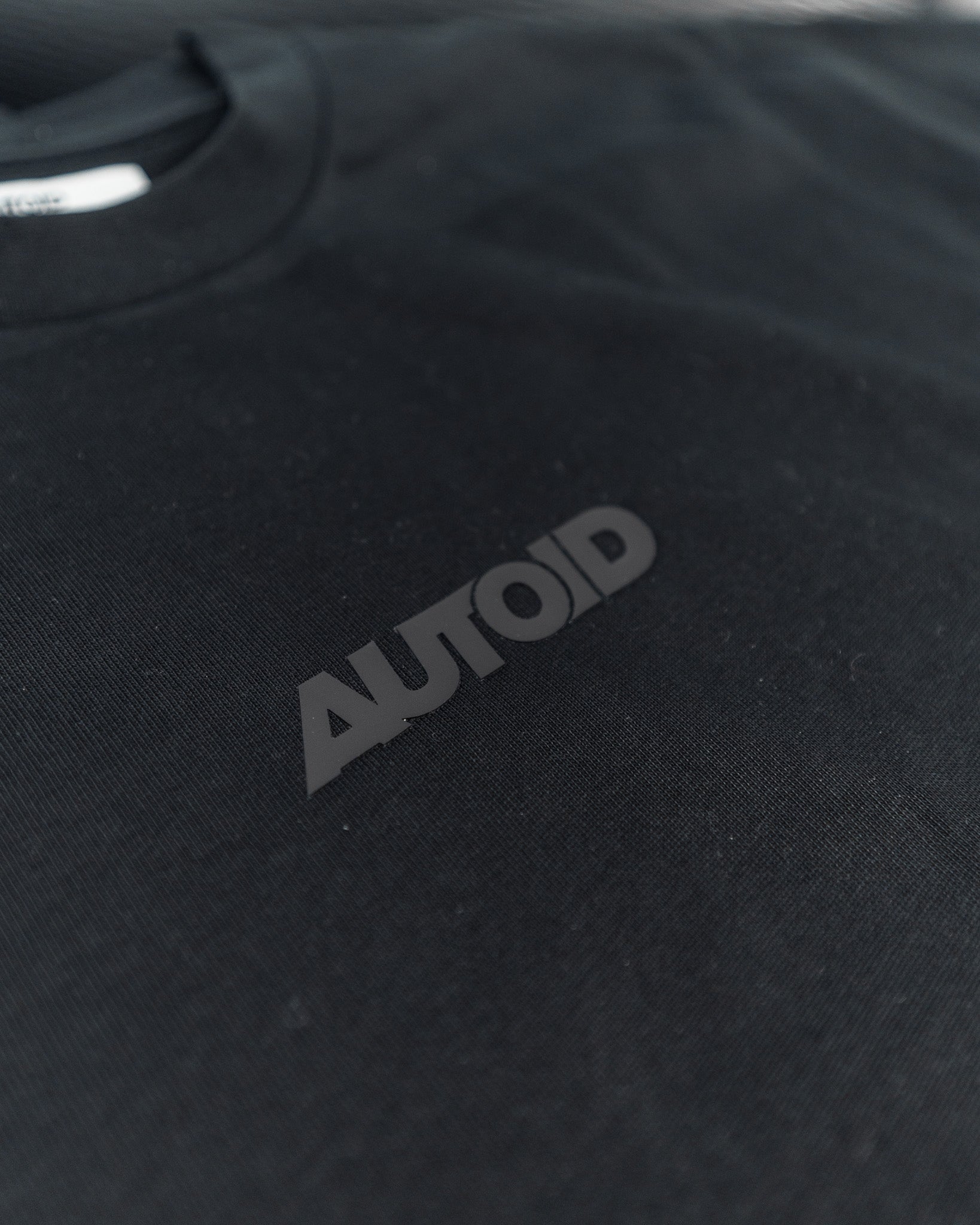 AUTOID Heavy Logo Tee - Black Out