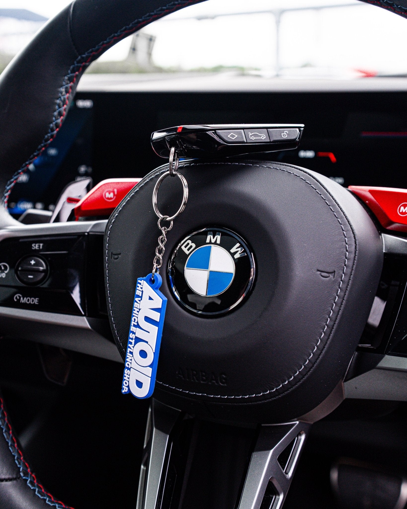 AUTOID Blue Logo Keyring