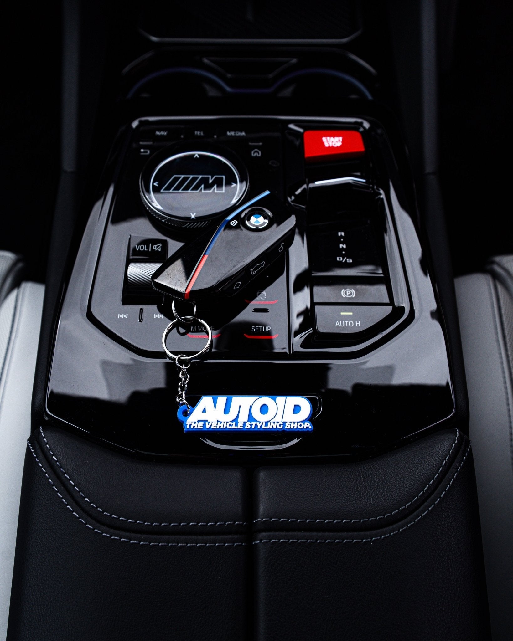 AUTOID Blue Logo Keyring