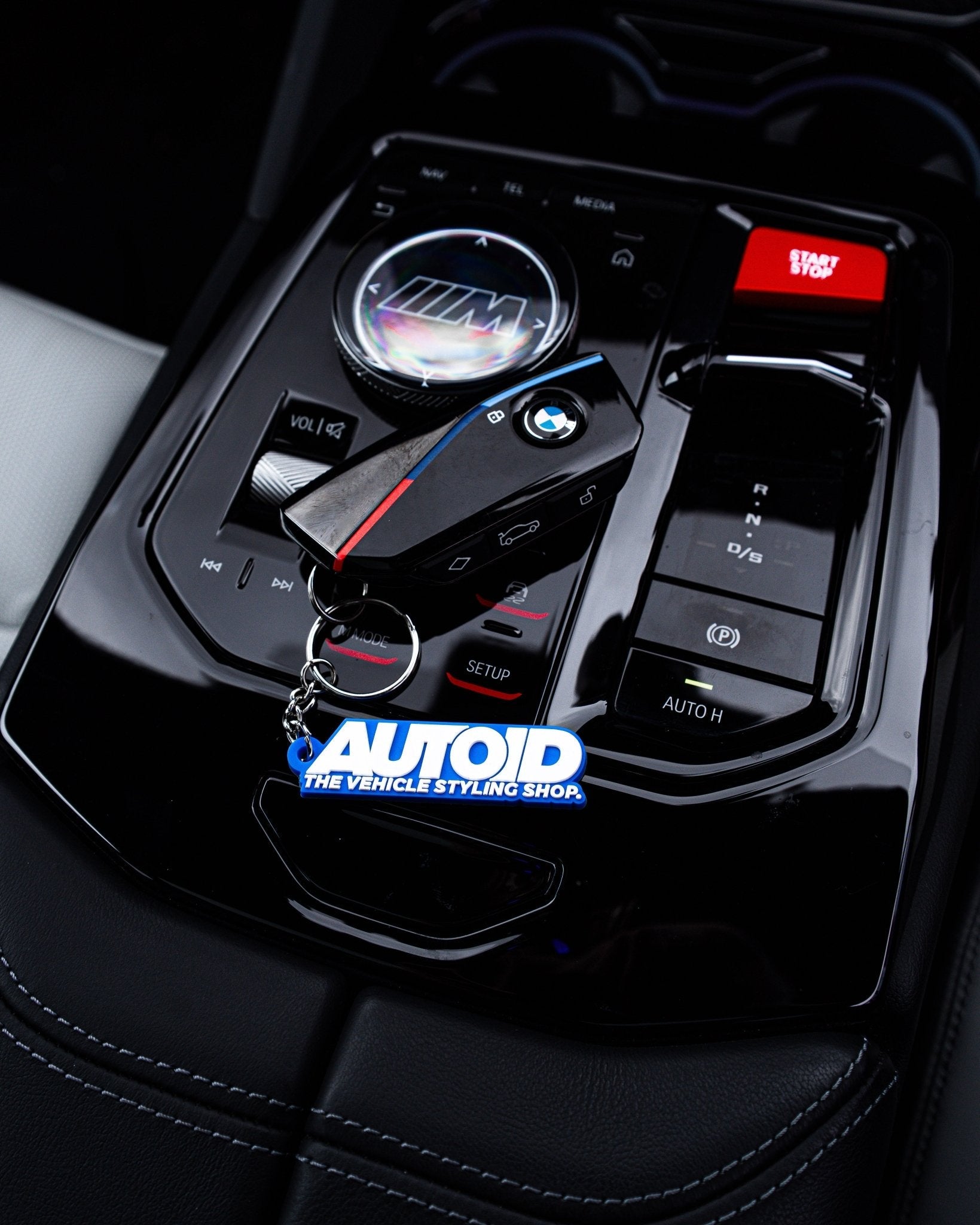 AUTOID Blue Logo Keyring