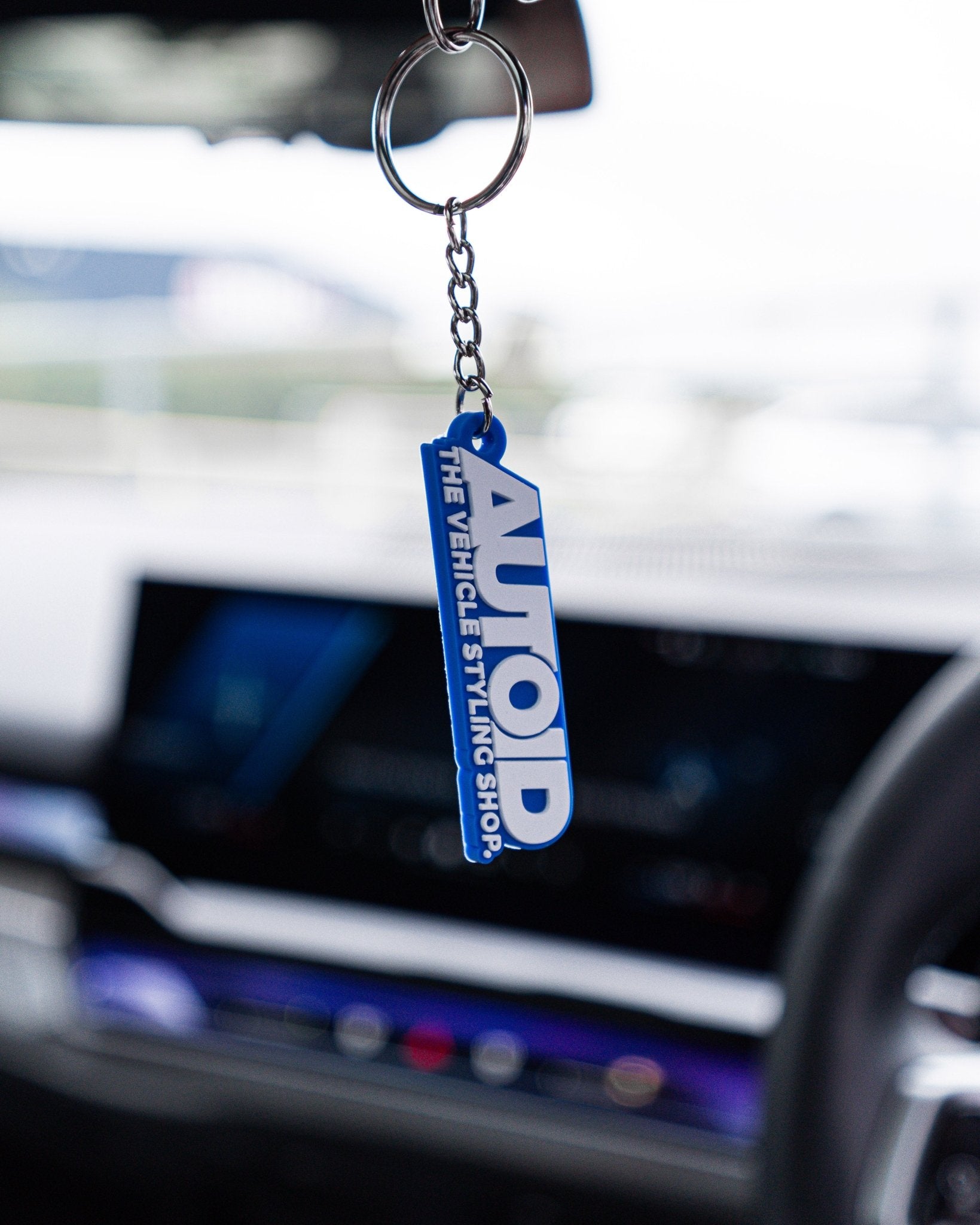 AUTOID Blue Logo Keyring