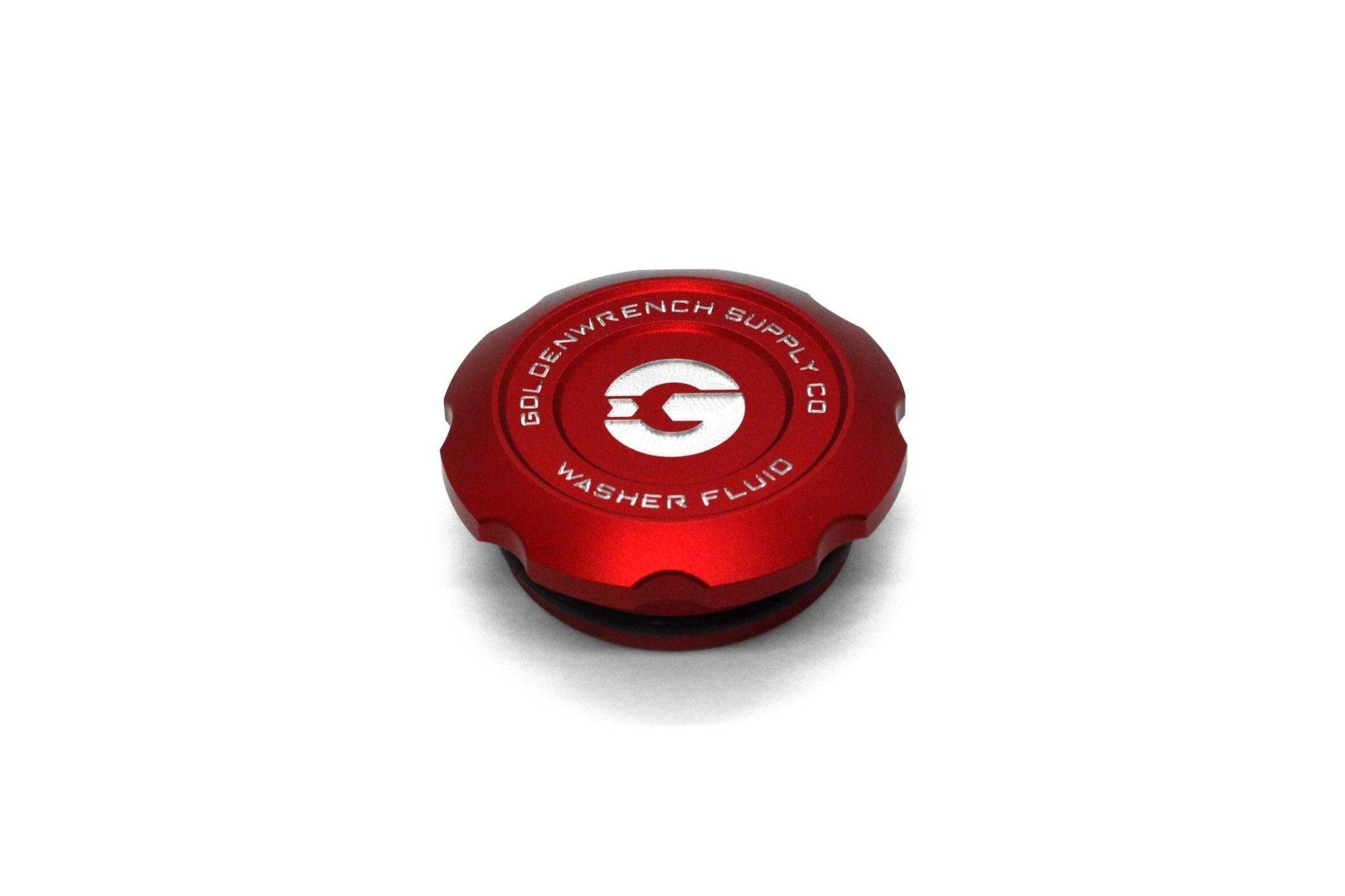 BMW F Series Billet Washer Fluid Cap by Goldenwrench