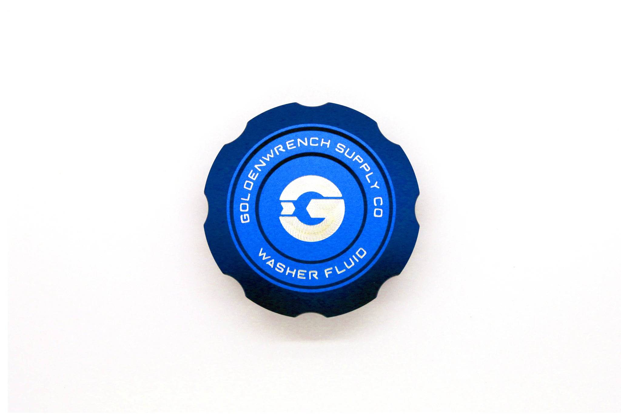 BMW F Series Billet Washer Fluid Cap by Goldenwrench