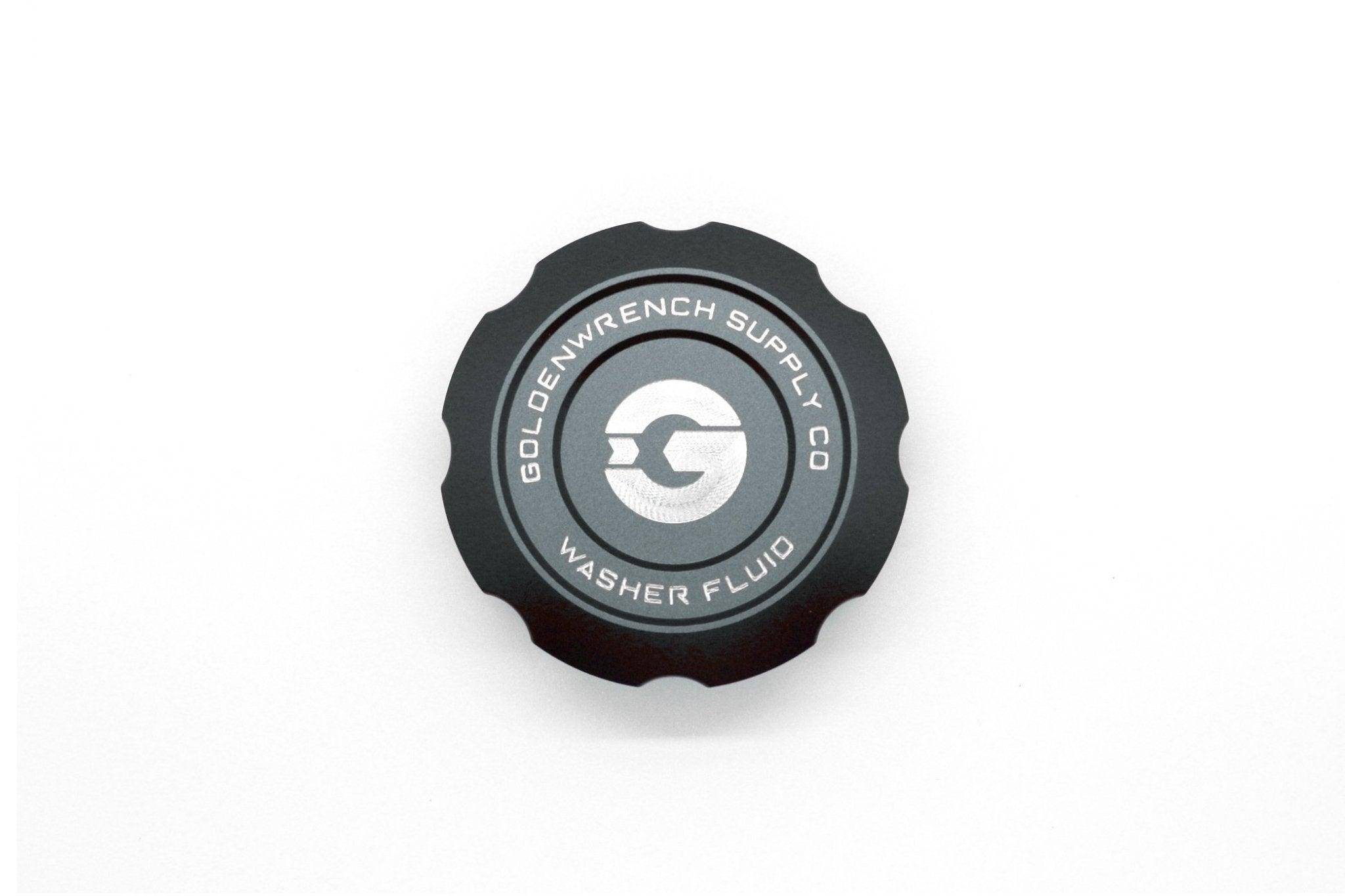 BMW F Series Billet Washer Fluid Cap by Goldenwrench