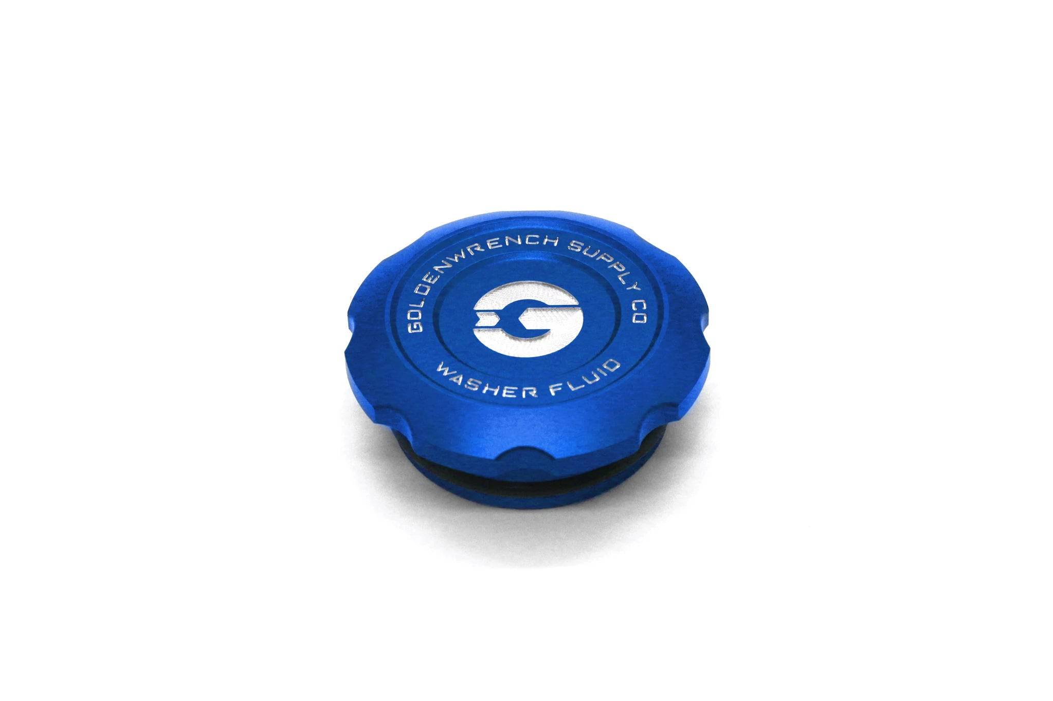 BMW F Series Billet Washer Fluid Cap by Goldenwrench