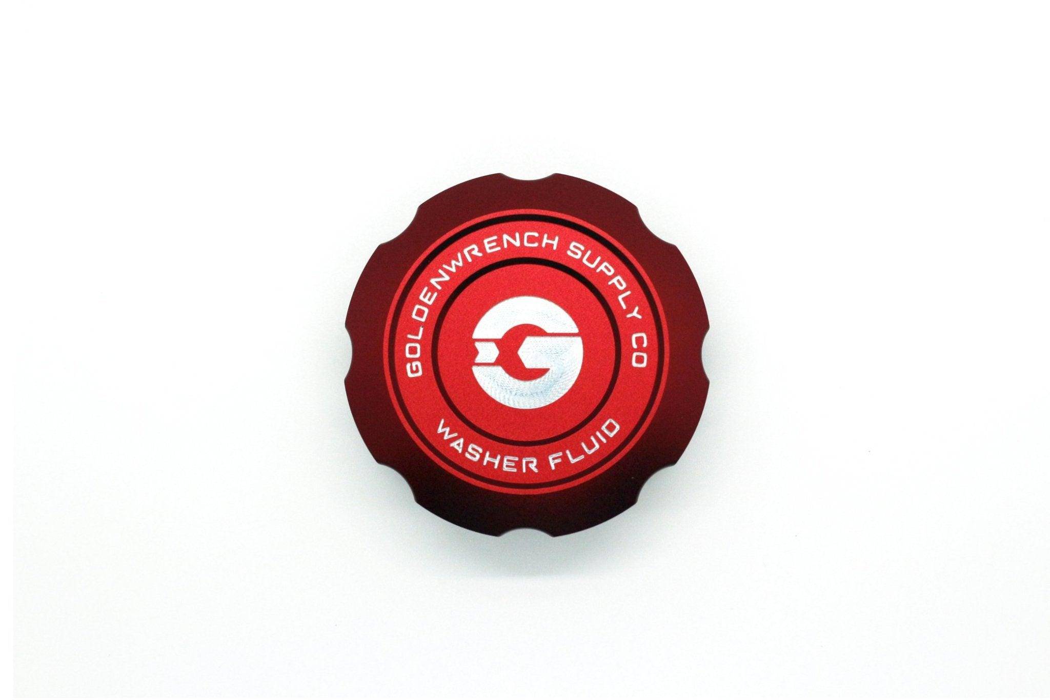 BMW F Series Billet Washer Fluid Cap by Goldenwrench