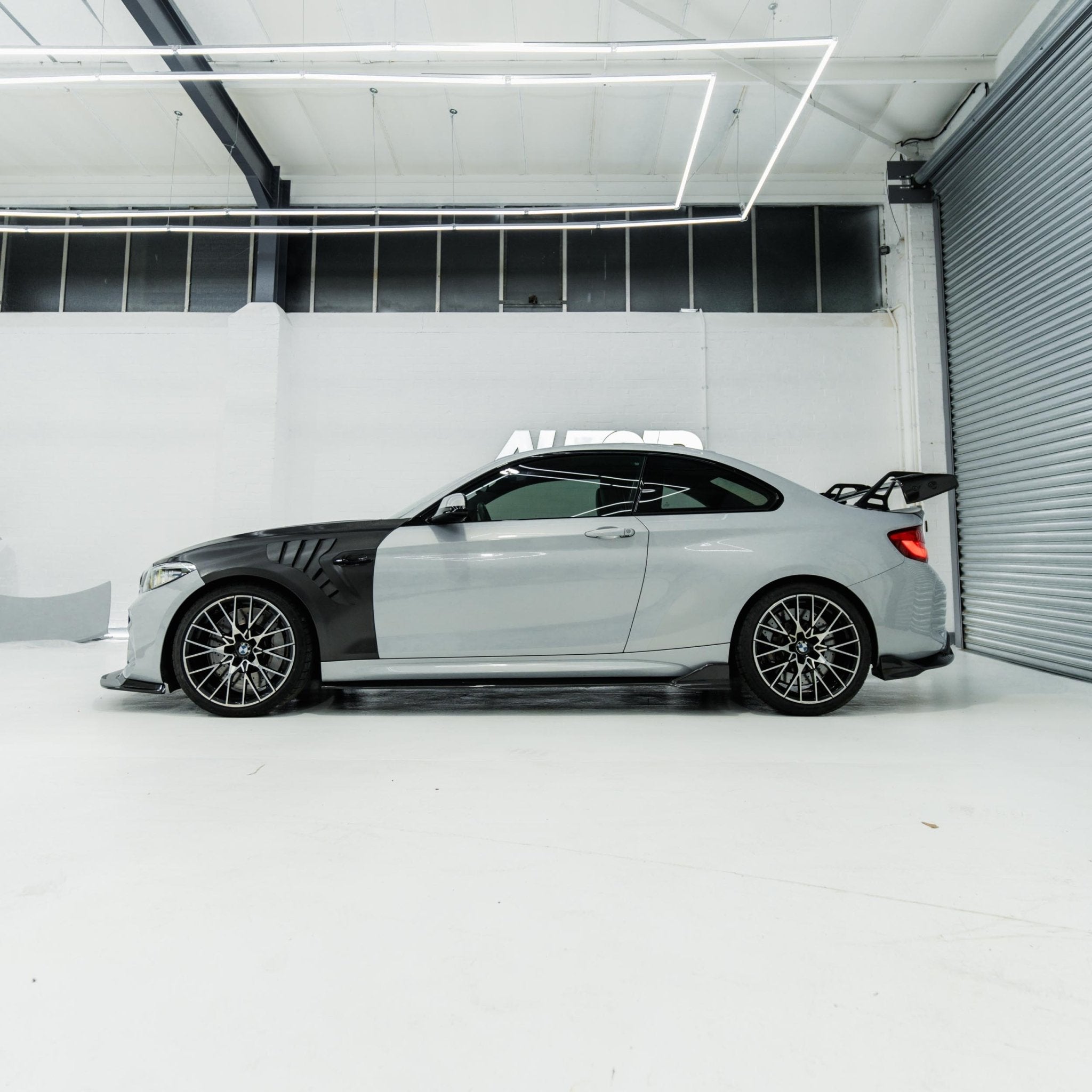 Yahua BMW 2 Series F22 & M2 F87 Pre-Preg Carbon Fibre Swan Neck AT-R1 Rear Wing (2014-2021)