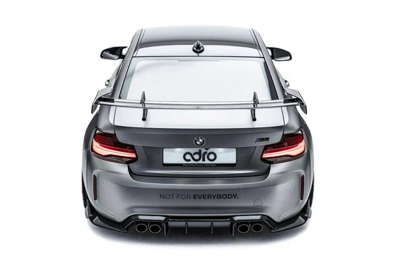 Yahua BMW 2 Series F22 & M2 F87 Pre-Preg Carbon Fibre Swan Neck AT-R1 Rear Wing (2014-2021)
