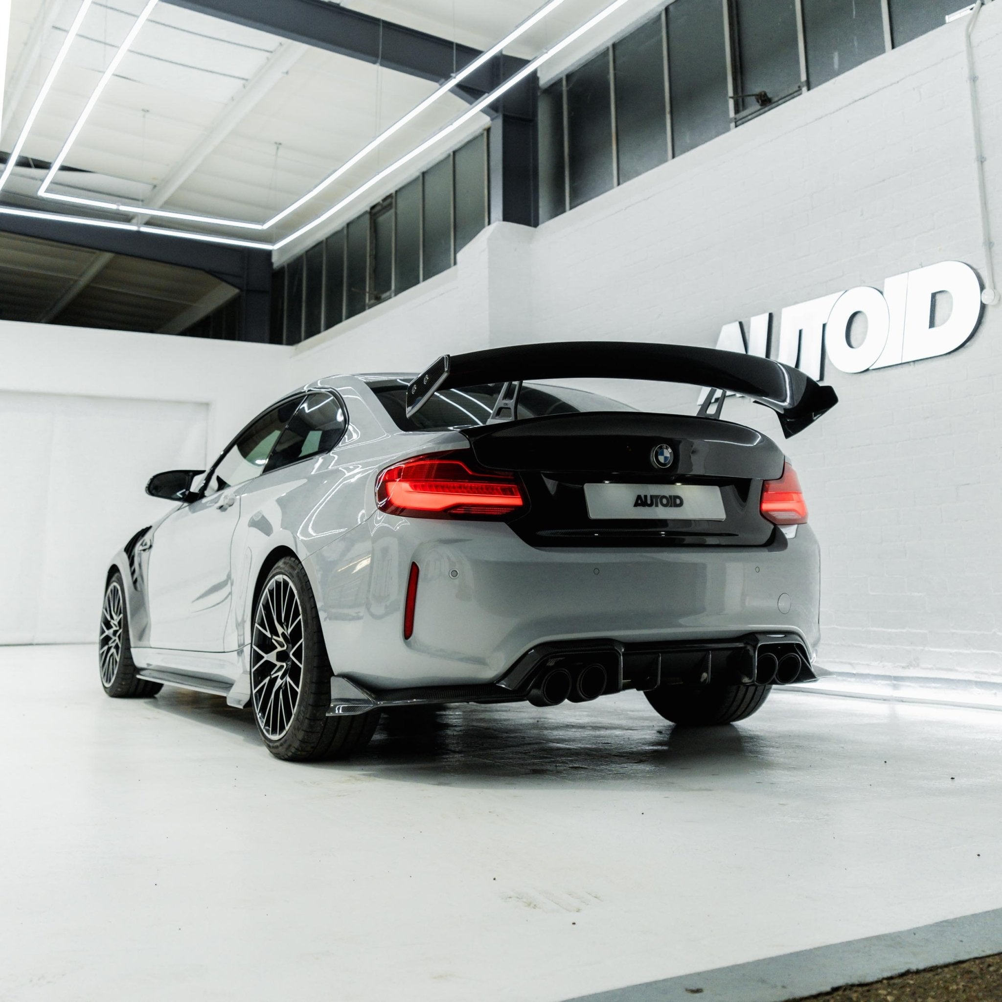 Yahua BMW 2 Series F22 & M2 F87 Pre-Preg Carbon Fibre Swan Neck AT-R1 Rear Wing (2014-2021)