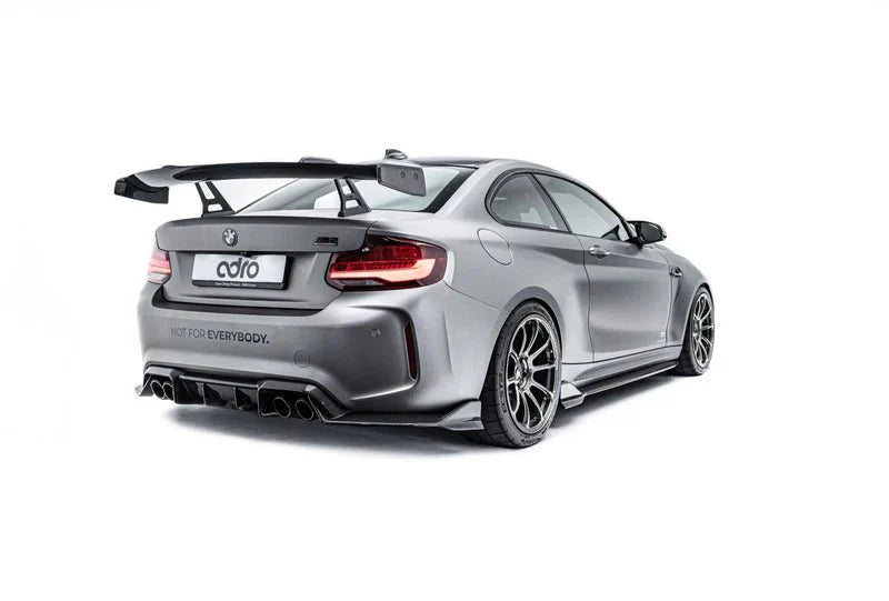 Yahua BMW 2 Series F22 & M2 F87 Pre-Preg Carbon Fibre Swan Neck AT-R1 Rear Wing (2014-2021)