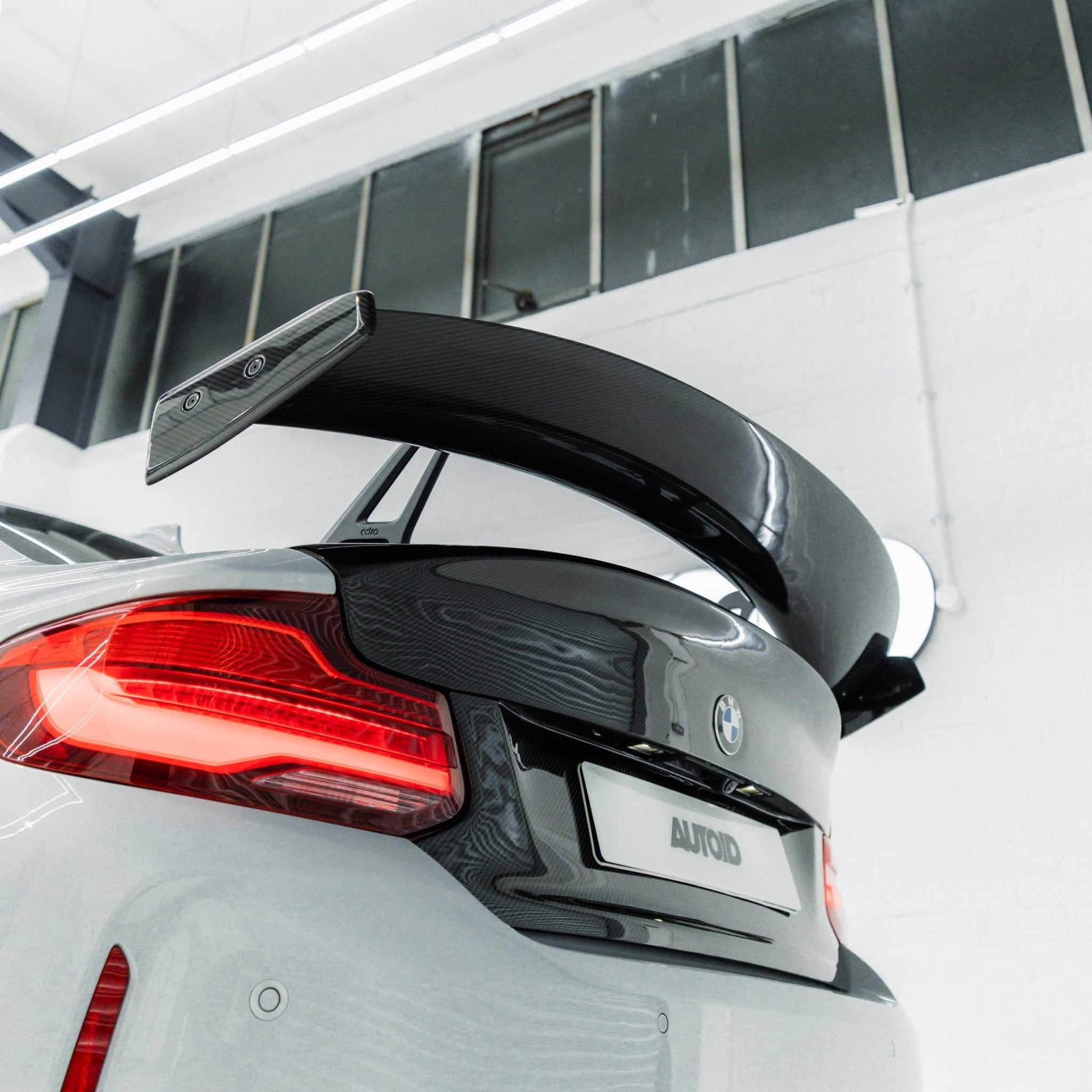 Yahua BMW 2 Series F22 & M2 F87 Pre-Preg Carbon Fibre Swan Neck AT-R1 Rear Wing (2014-2021)