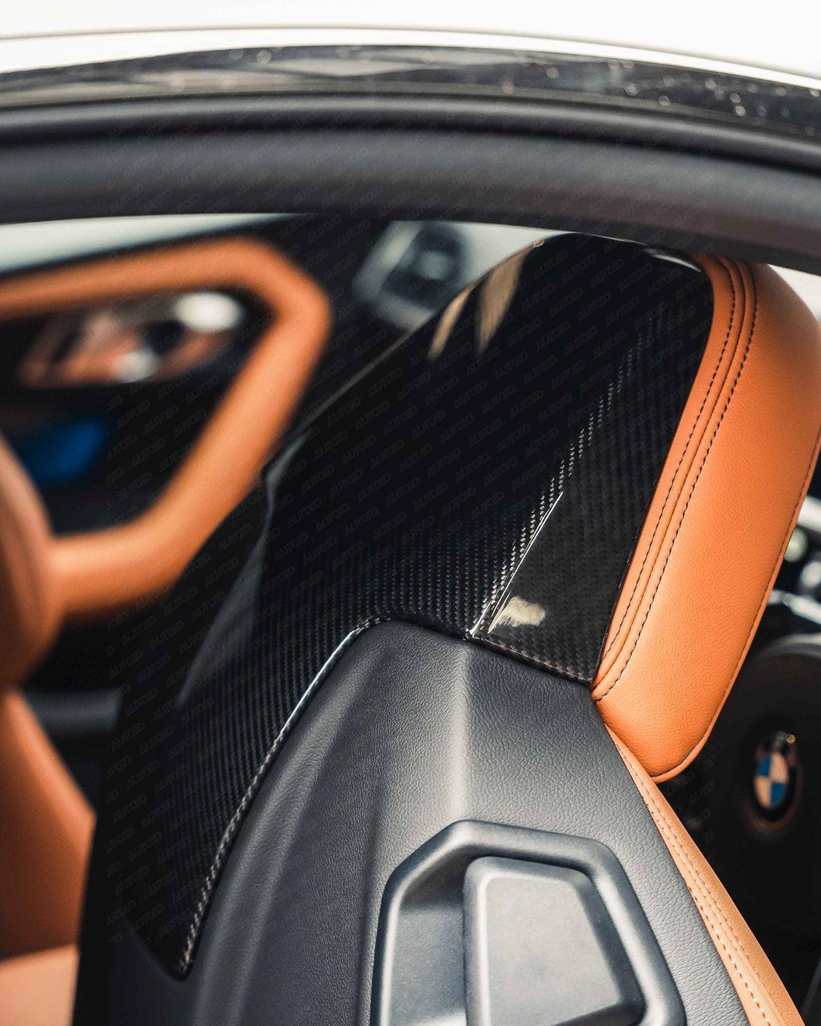 Yahua BMW 2 Series G42, M3 G80, M4 G82, M2 G87 Pre-Preg Carbon Fibre Seat Back Cover (2018+)