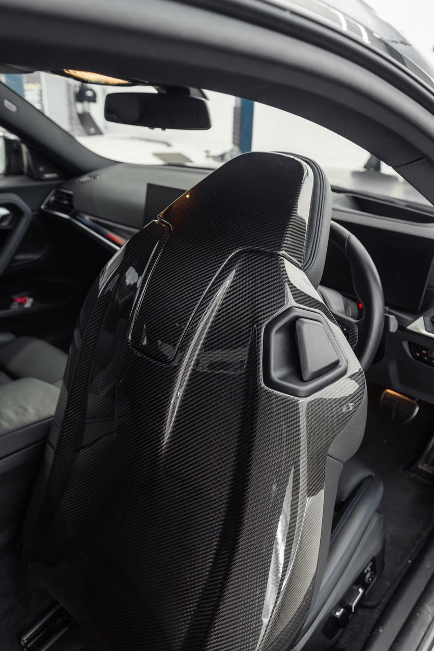 Yahua BMW 2 Series G42, M4 G82, M2 G87 Pre-Preg Carbon Fibre Full Seat Back Covers (2018+)