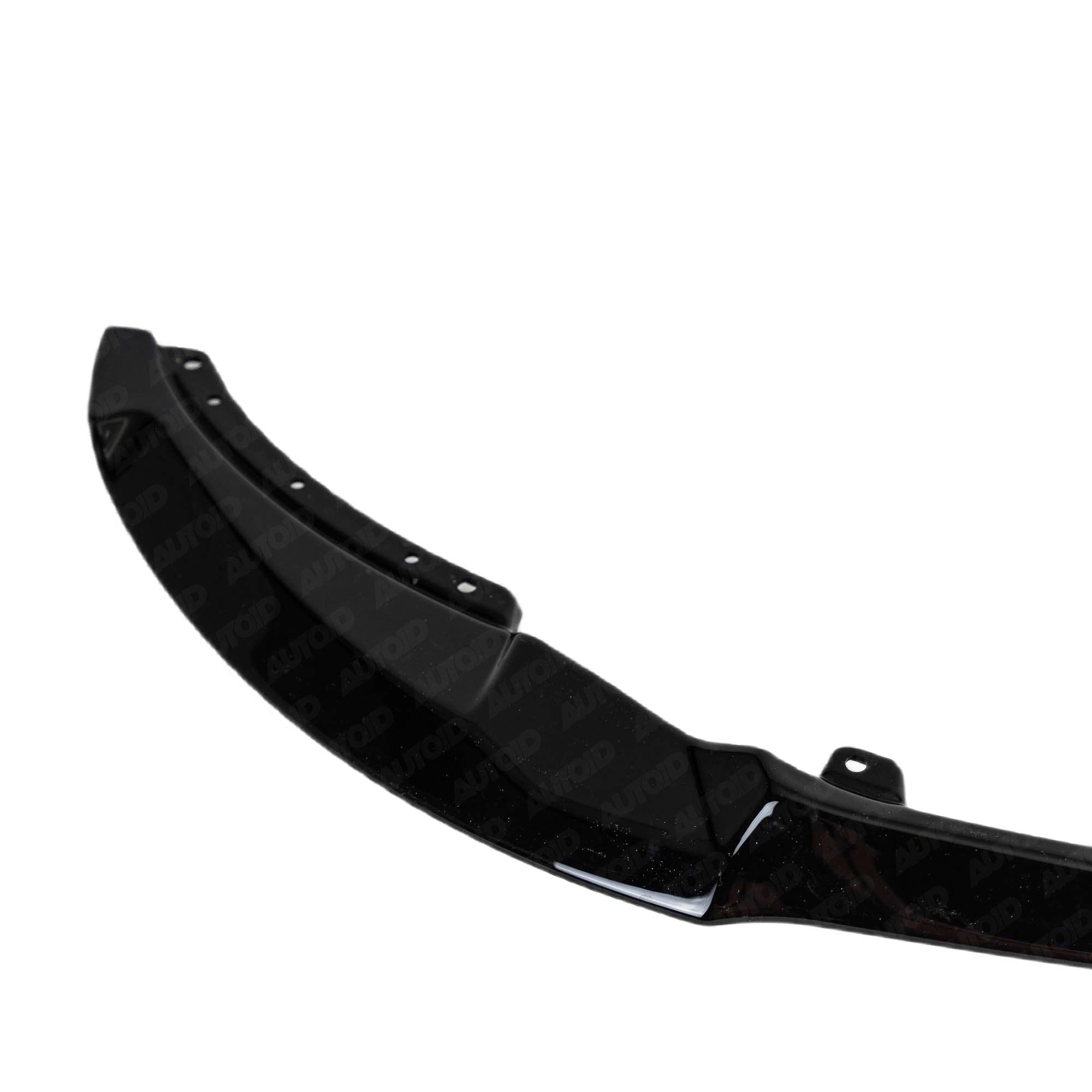 BMW 2 Series, M235i & M240i F22 F23 EVO-1 Gloss Black Front Splitter by ZAERO (2014-2019)