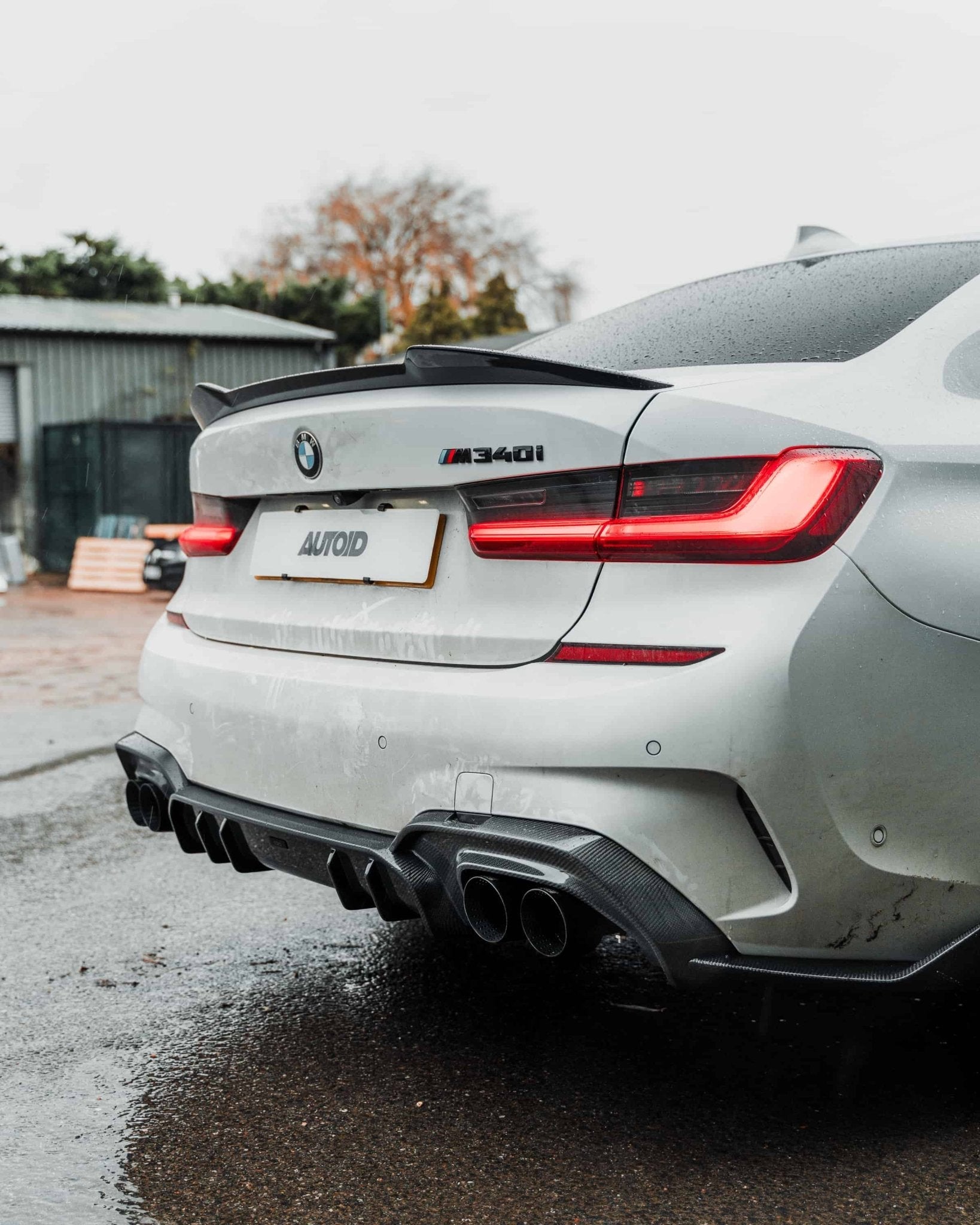 Yahua BMW 3 Series, M340i G20 & M3 G80 Pre-Preg Carbon Fibre Rear Spoiler (2018+)