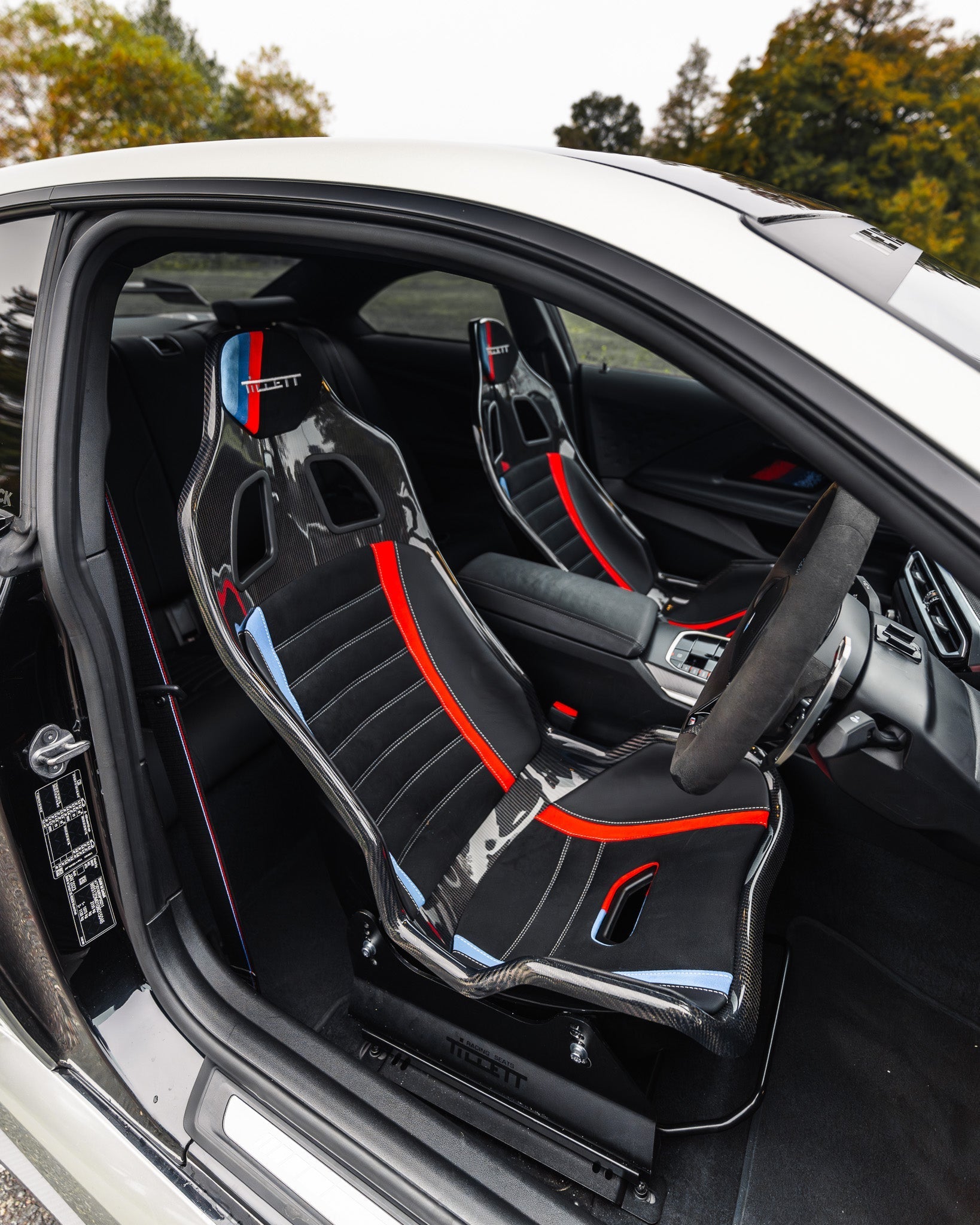BMW Carbon Fibre Bucket Front Seats Set