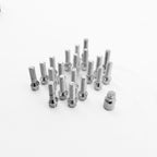 BMW F Series Bimecc 5x120 Silver Wheel Spacers Set with Bolts (2012-2021)