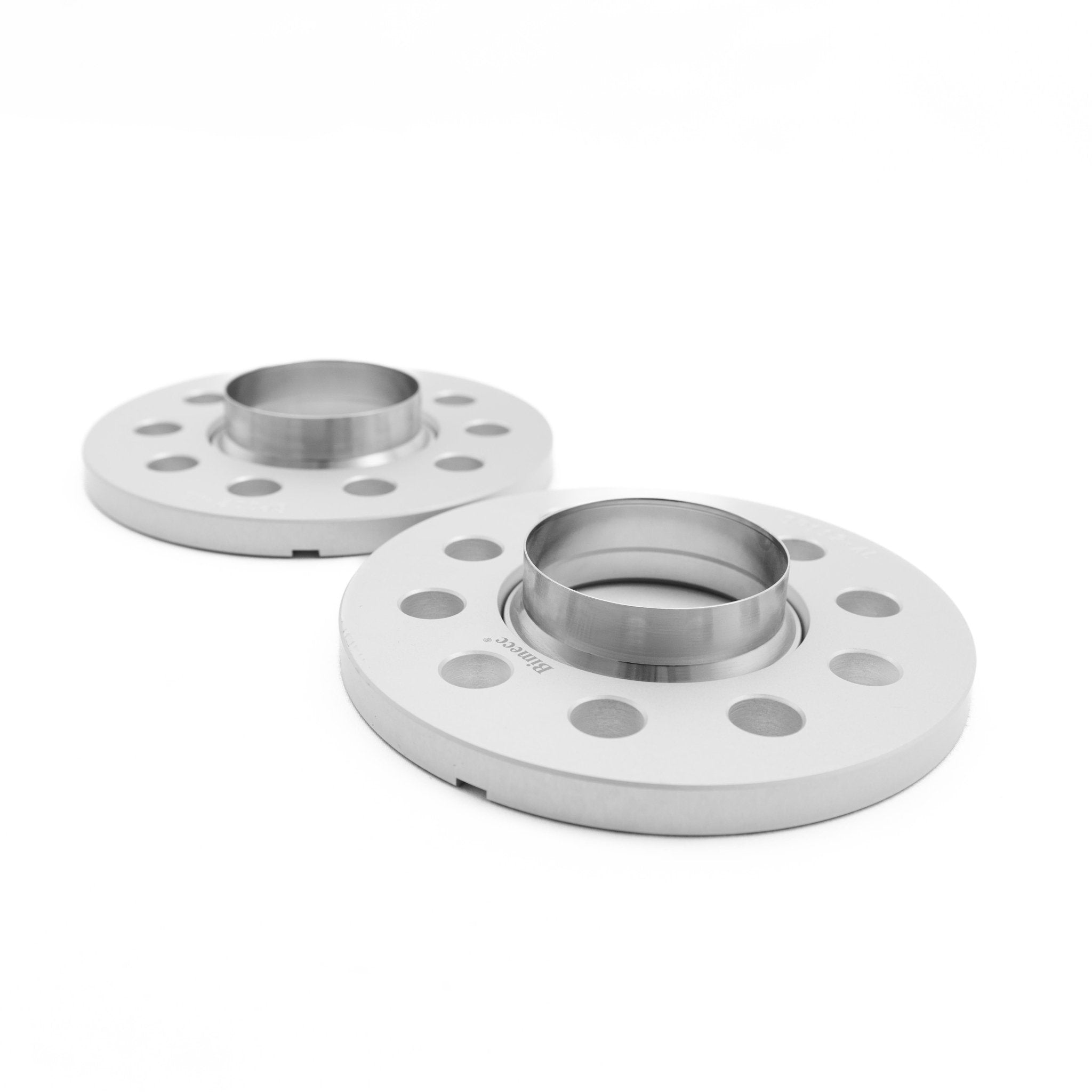 BMW F Series Bimecc 5x120 Silver Wheel Spacers Set with Bolts (2012-2021)