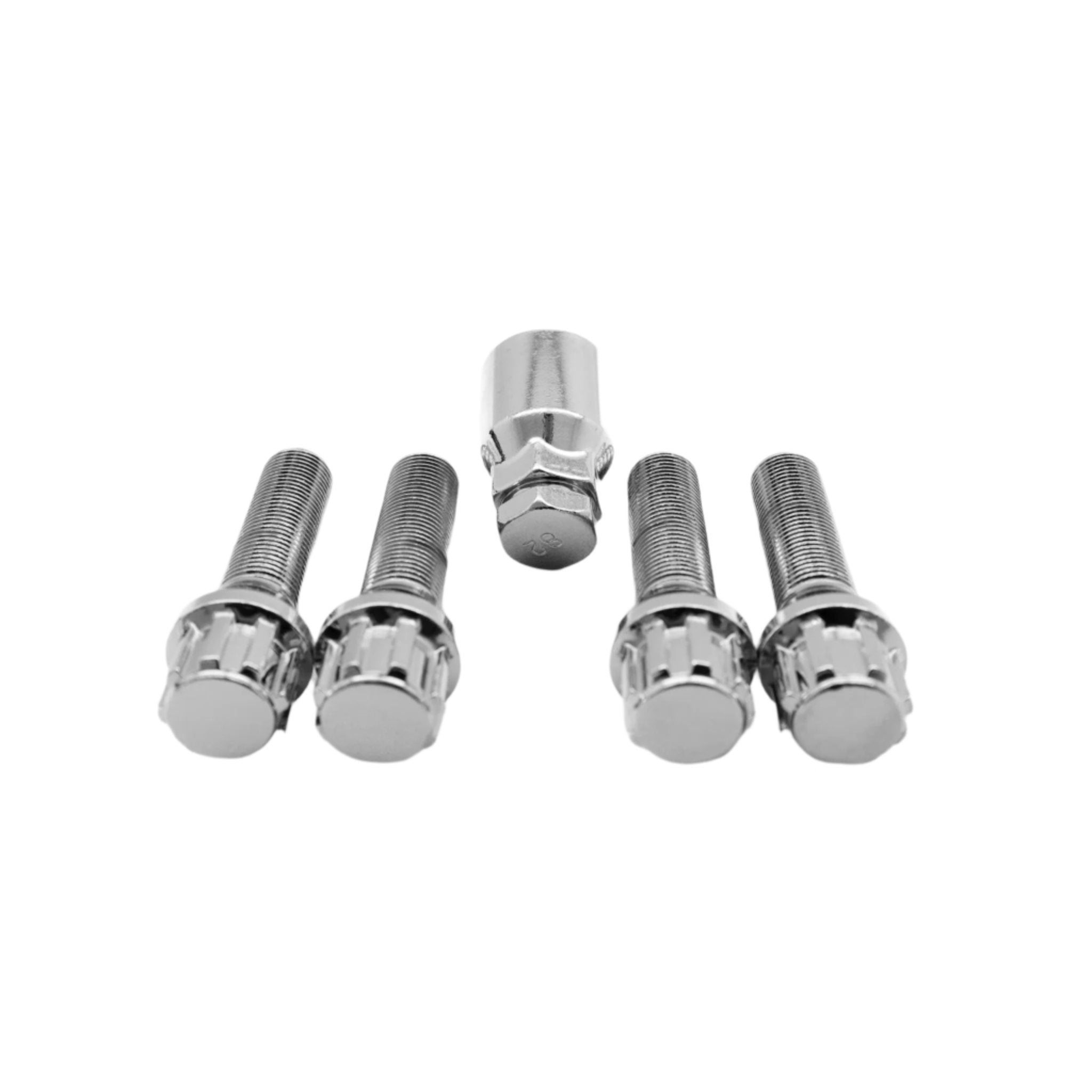 BMW F Series Bimecc 5x120 Silver Wheel Spacers Set with Bolts (2012-2021)