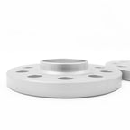 BMW F Series Bimecc 5x120 Silver Wheel Spacers Set with Bolts (2012-2021)