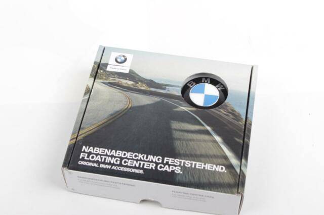 BMW F Series M Performance 5x120 65mm Floating Wheel Centre Cap Set (2011-2021)